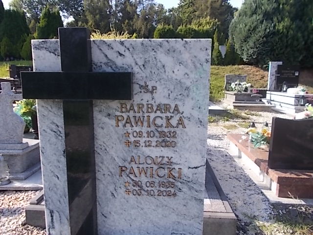 Barbara Pawicka 1932 Złotoryja - Grobonet - Wyszukiwarka osób pochowanych