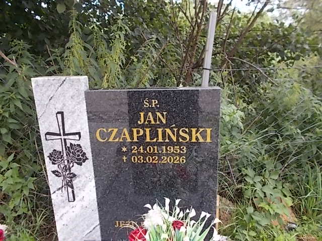 Jan Czapliński 1953 Złotoryja - Grobonet - Wyszukiwarka osób pochowanych